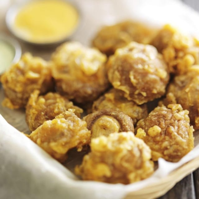 Fried Mushrooms.